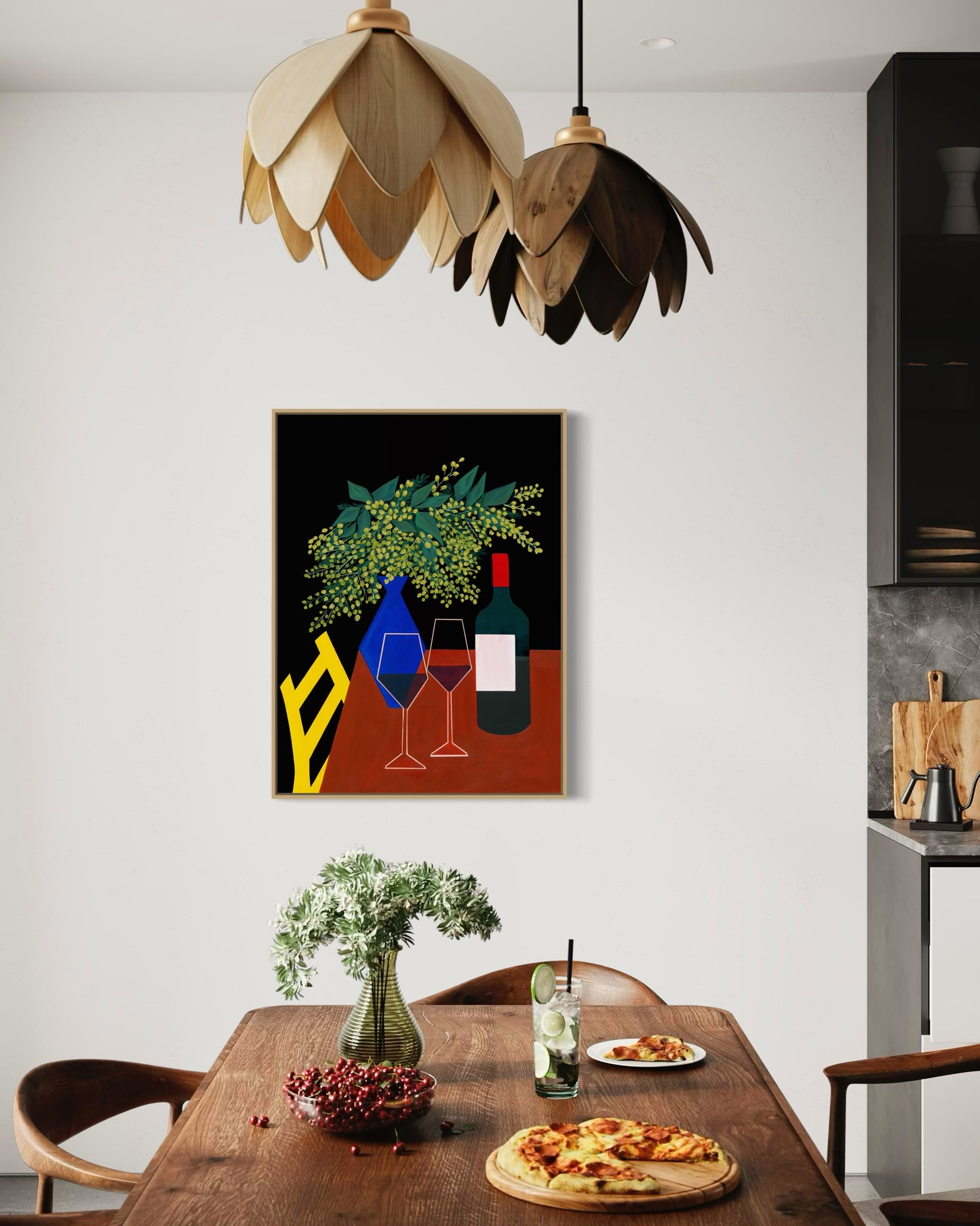 “First Night in Italy (18x24 Framed original painting)