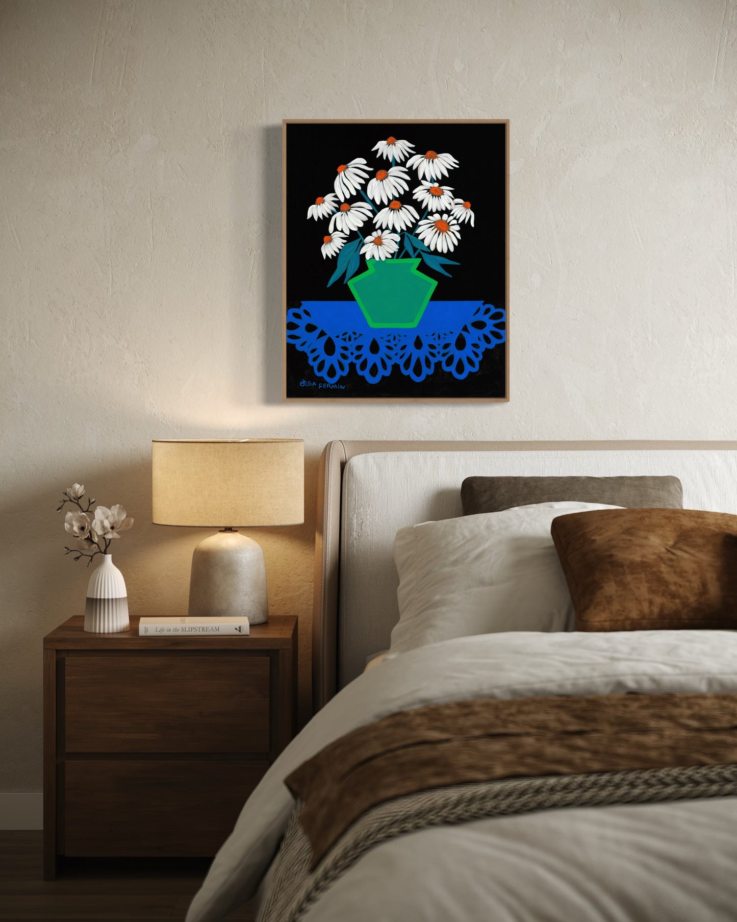 “A BOUQUET OF INFINITE POSSIBILITIES (20”x16” FRAMED ORIGINAL PAINTING)