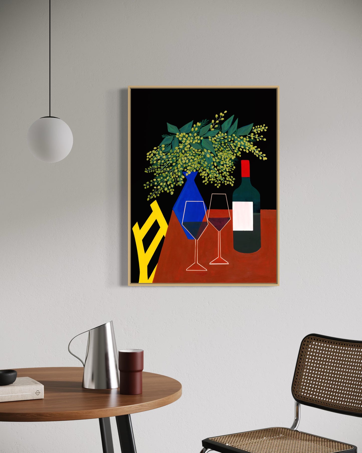 “First Night in Italy (18x24 Framed original painting)