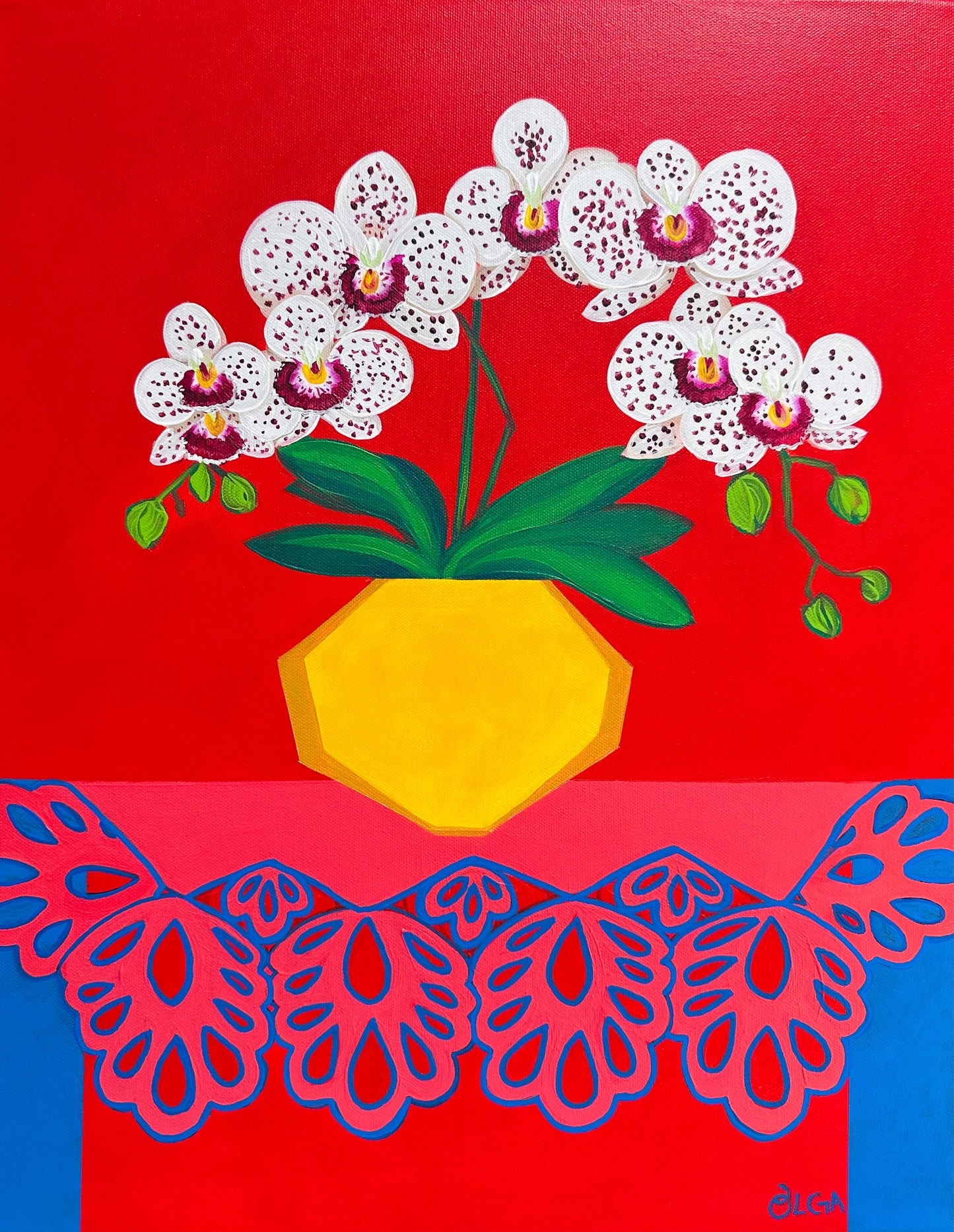 “I Did It” (20”x16” unframed ORIGINAL PAINTING)