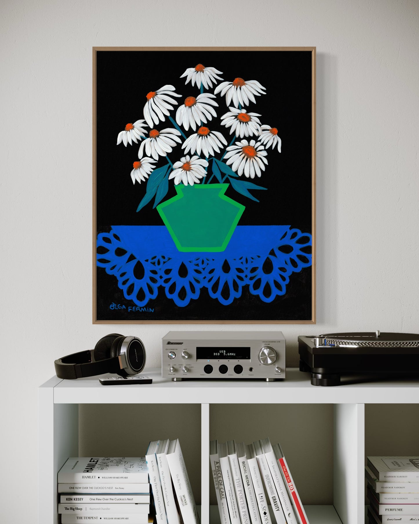 “A BOUQUET OF INFINITE POSSIBILITIES (20”x16” FRAMED ORIGINAL PAINTING)