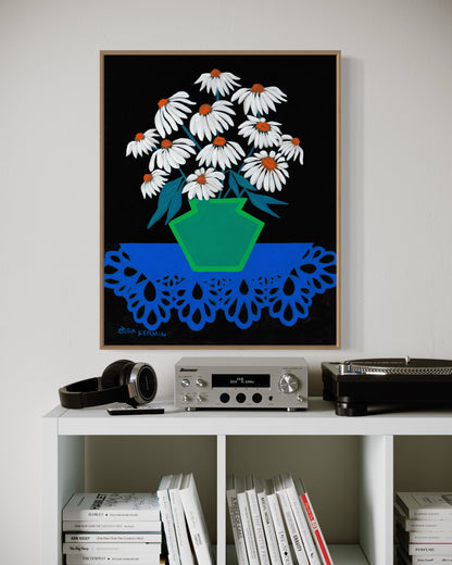 “A BOUQUET OF INFINITE POSSIBILITIES (20”x16” FRAMED ORIGINAL PAINTING)